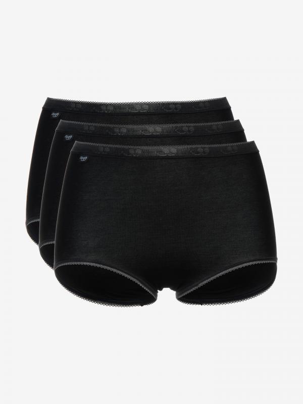 Basic+ Kalhotky 3 ks sloggi Černá