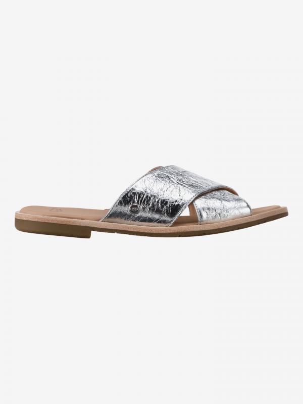 Joni Metallic Pantofle UGG Stříbrná