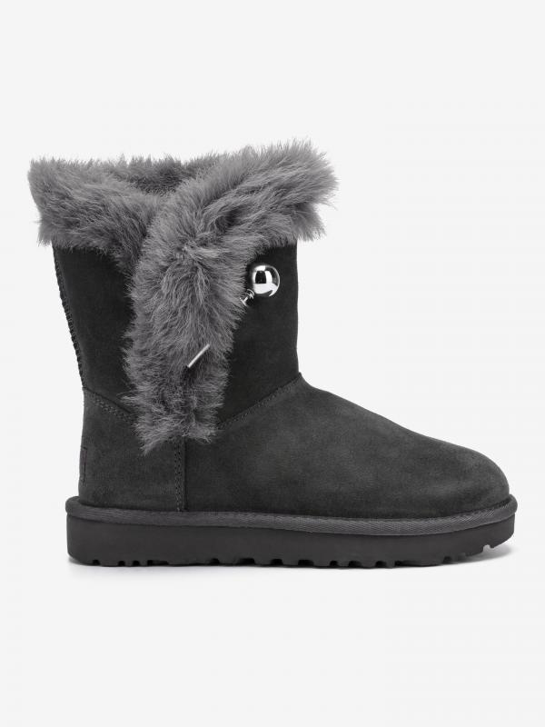 Classic Fluff Sněhule UGG Šedá