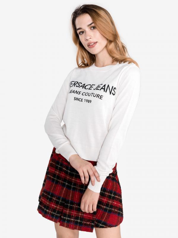 Svetr Versace Jeans Couture Bílá