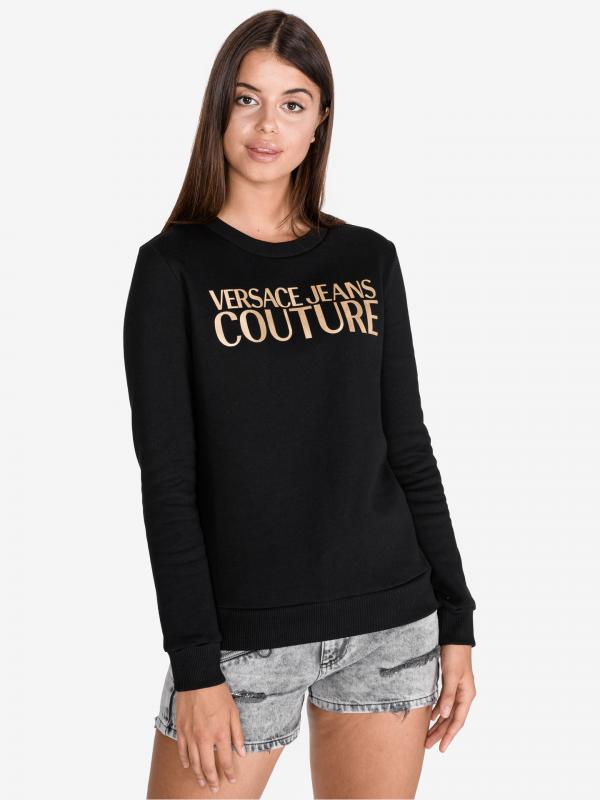 Mikina Versace Jeans Couture Černá