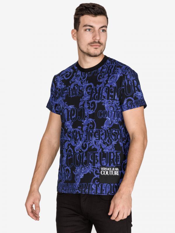 Triko Versace Jeans Couture Modrá