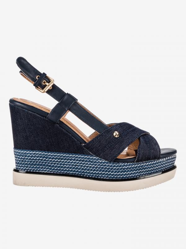 Sunny Kelly Klínová obuv Wrangler Modrá