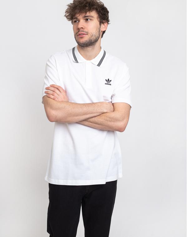 adidas Originals Pique Polo White S