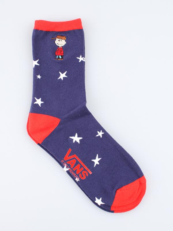 Ponožky Vans Wm 7-10 1Pk Pnut Tk Peanuts Chri Fialová