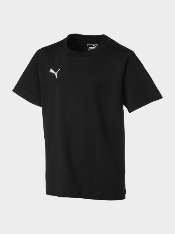 Tričko Puma Liga Casuals Tee Jr Černá