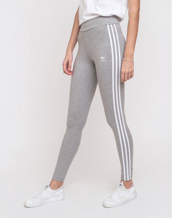adidas Originals 3 Stripes Tight Medium Grey Heather/White 34