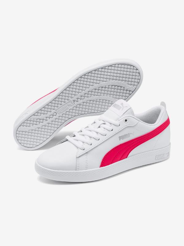 Boty Puma Smash Wns V2 L Bílá