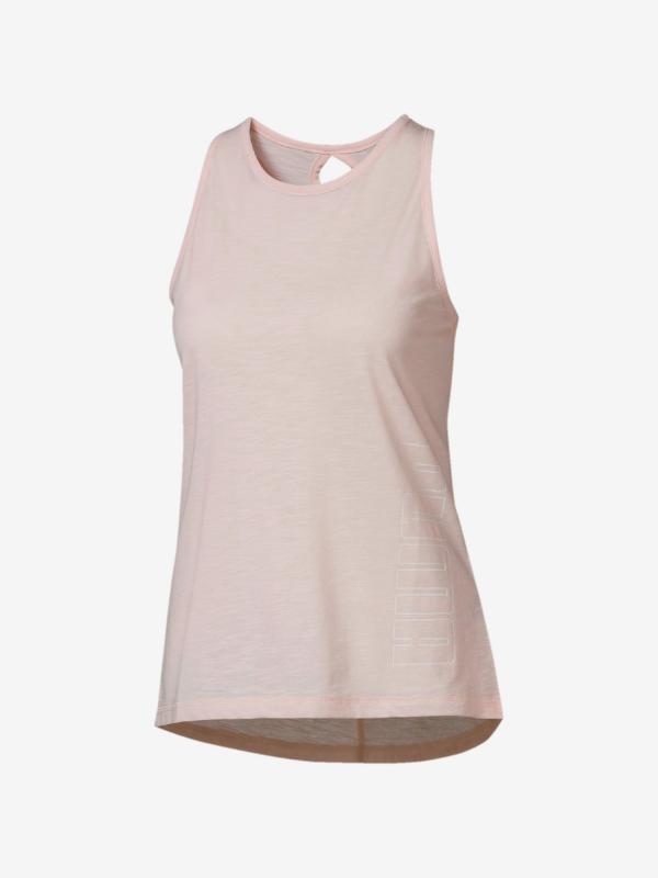 Tílko Puma Twist It Logo Tank Růžová