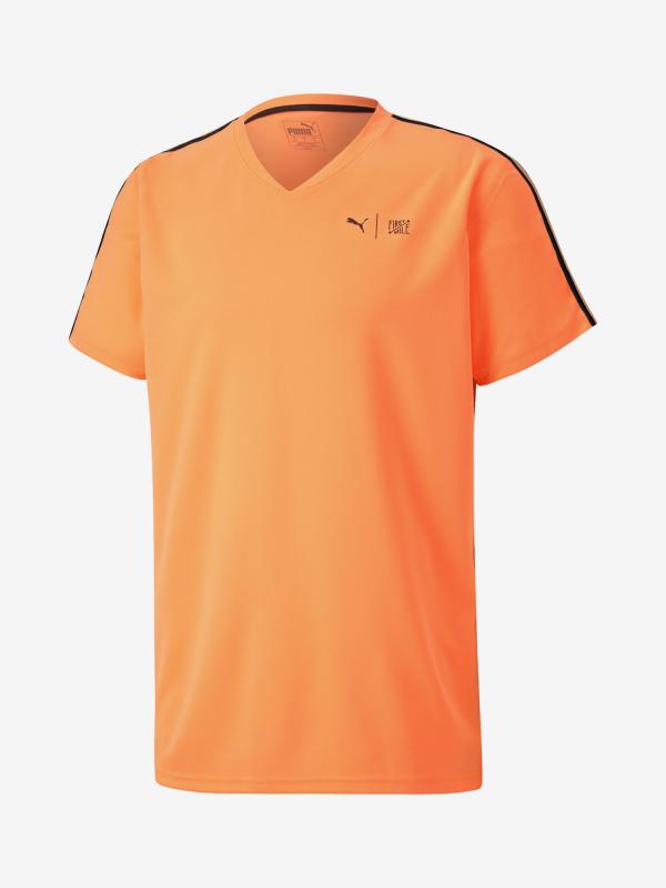 Tričko Puma First Mile Ss Tee Oranžová