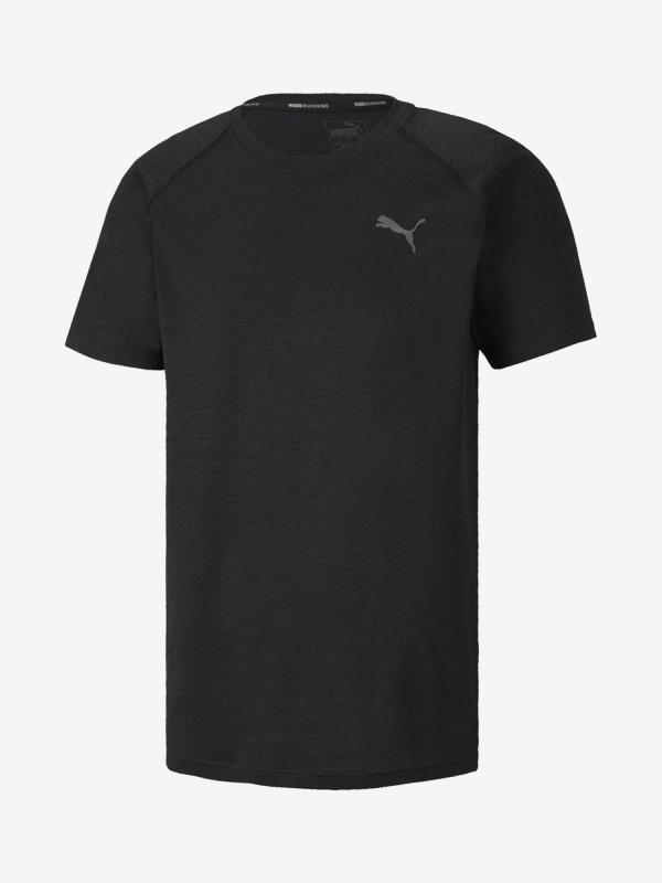Tričko Puma Heather Ss Tee Černá