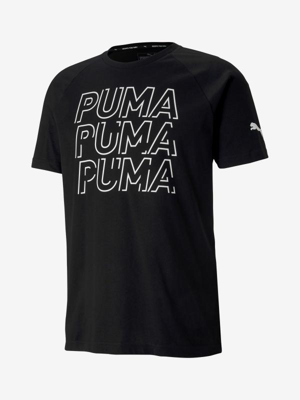 Tričko Puma Modern Sports Logo Tee Černá
