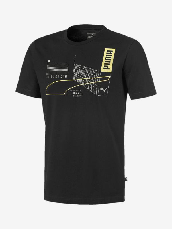Tričko Puma Reflective Graphic Tee Černá