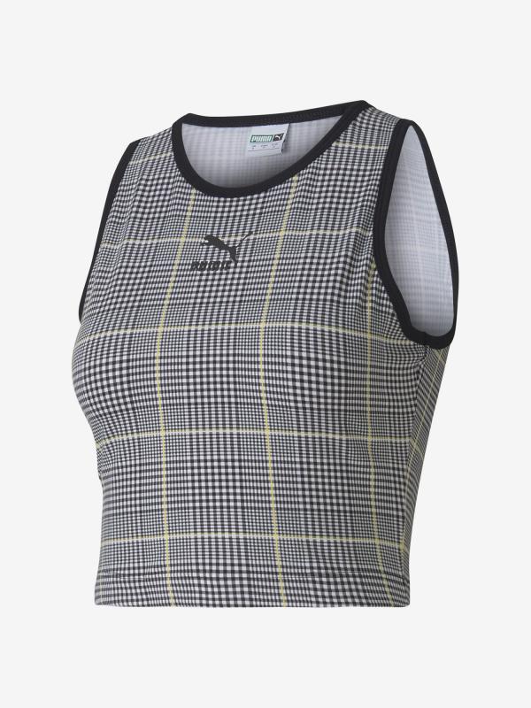 Tílko Puma Recheck Pack Tank Top Šedá