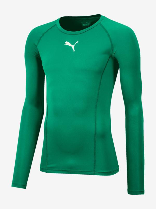 Tričko Puma Liga Baselayer Tee Ls Zelená