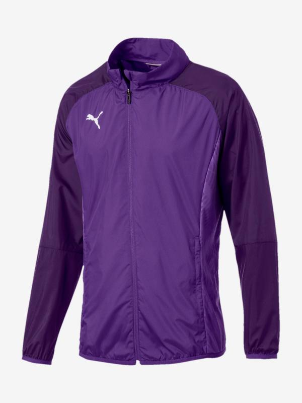 Bunda Puma Cup Sideline Woven Jkt Core Fialová