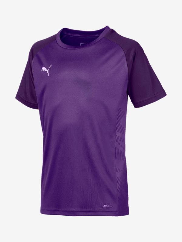 Tričko Puma Cup Sideline Tee Core Jr Fialová