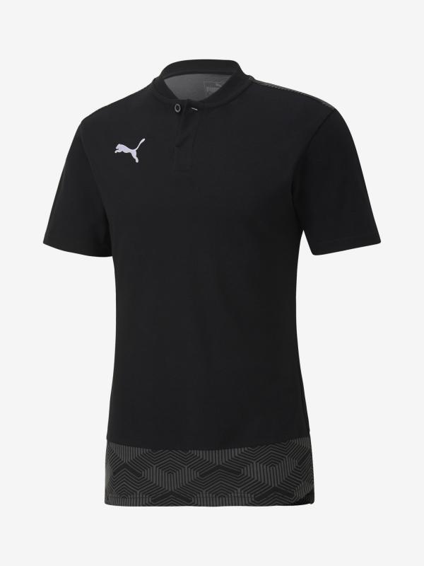 Tričko Puma Teamfinal 21 Casuals Polo Černá