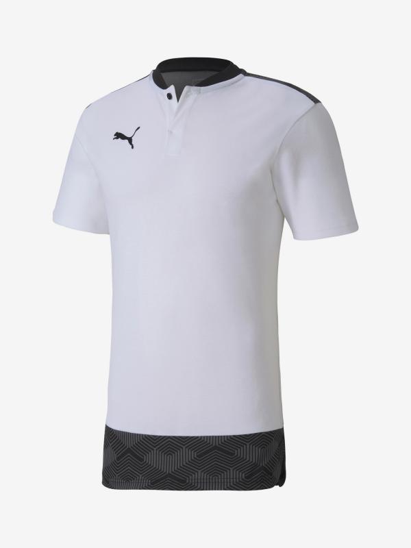 Tričko Puma Teamfinal 21 Casuals Polo Bílá