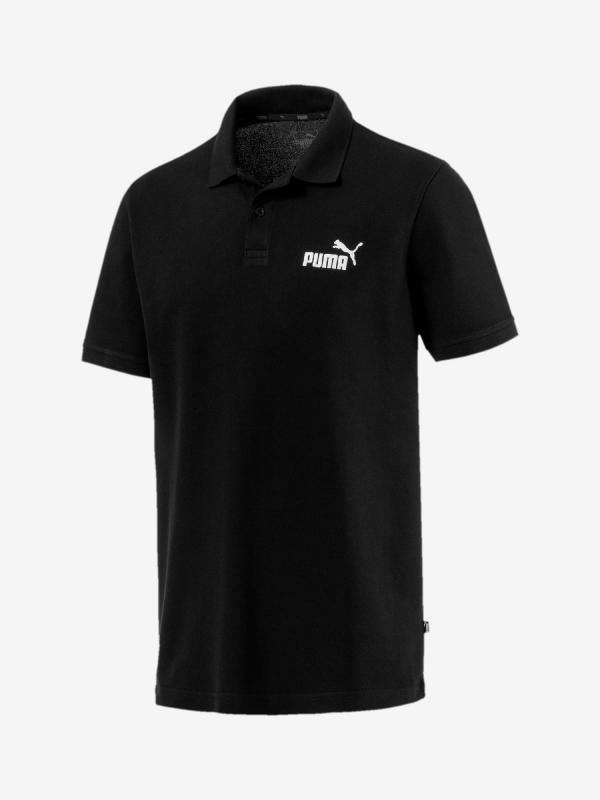Tričko Puma Essentials Pique Polo Černá