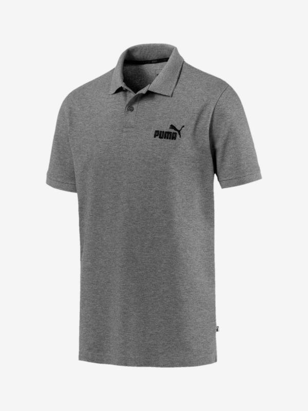 Tričko Puma Essentials Pique Polo Šedá