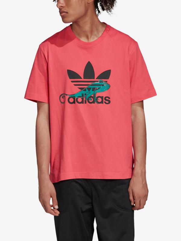 Tričko adidas Originals T Shirt Logo Růžová