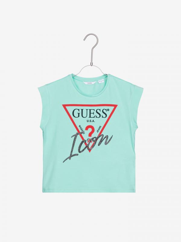 Triko dětské Guess Modrá