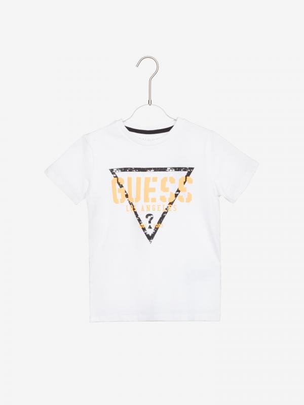 Triko dětské Guess Bílá