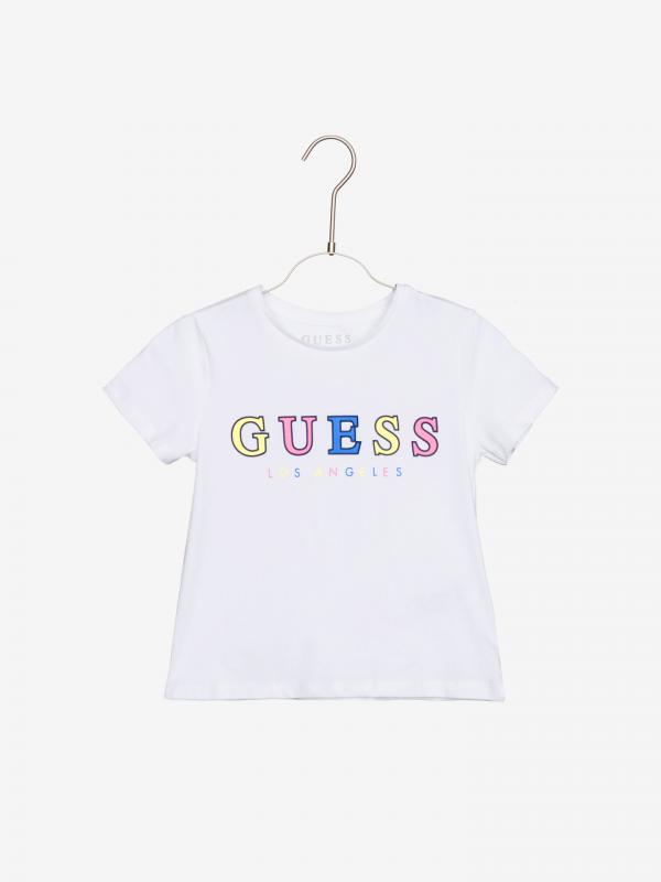 Triko dětské Guess Bílá