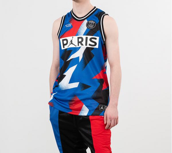 Jordan Paris Saint-Germain Mesh Jersey Hyper Cobalt