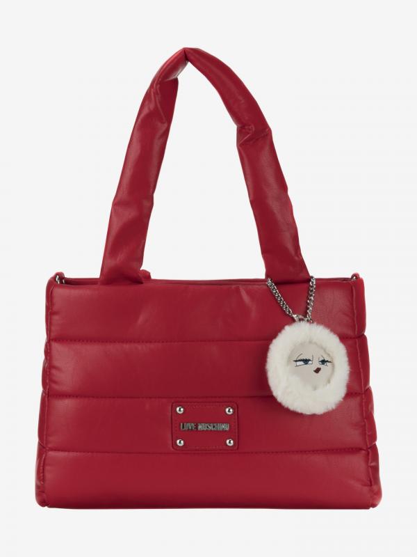 Kabelka Love Moschino Červená