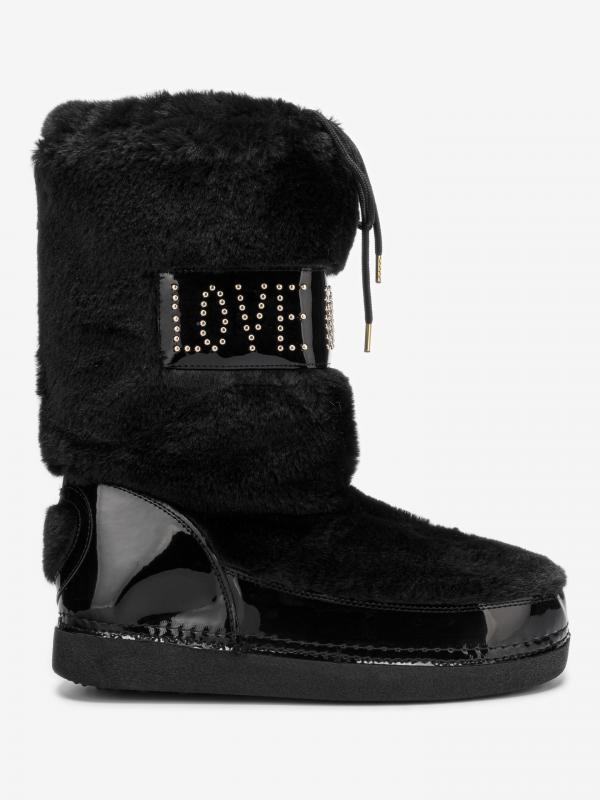 Sněhule Love Moschino Černá