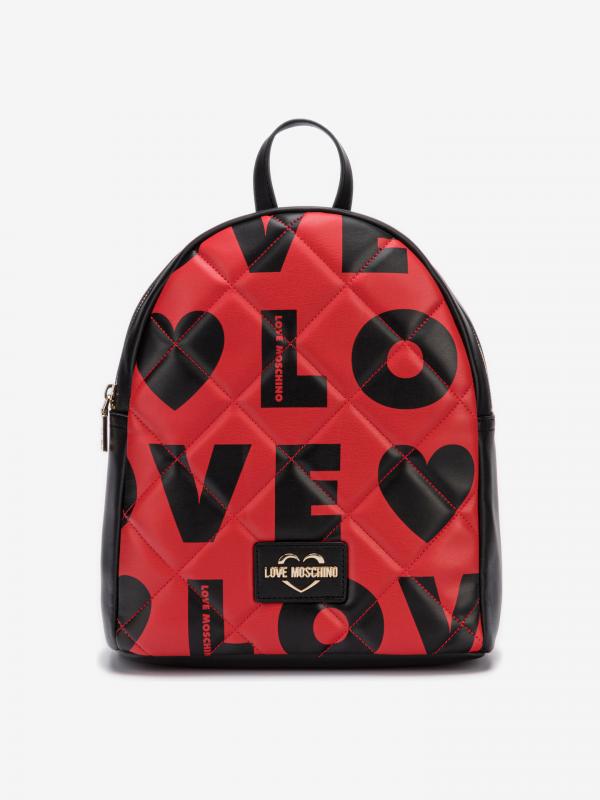 Batoh Love Moschino Červená
