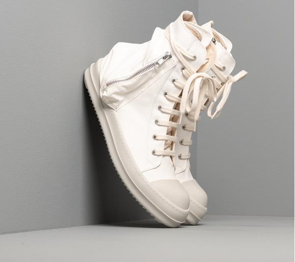 Rick Owens DRKSHDW Bauhaus Sneaks Chalk White