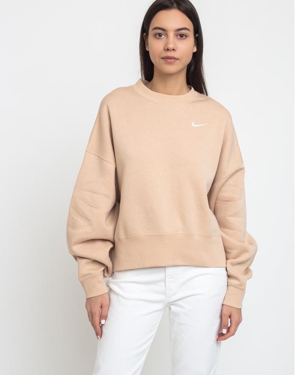 Nike Sportswear Crew Flc Trend Shimmer/White M