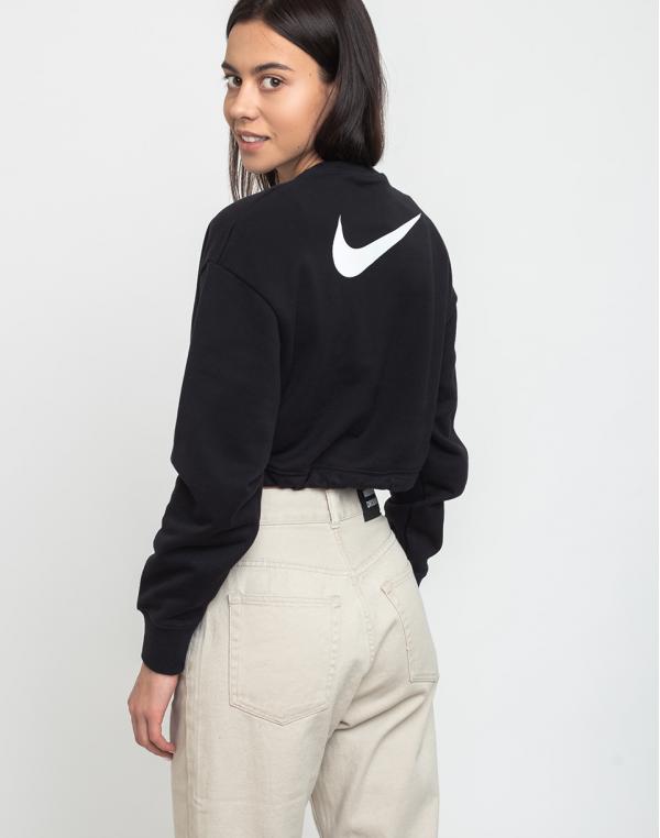 Nike Sportswear Swoosh Crew Ft Black/White M