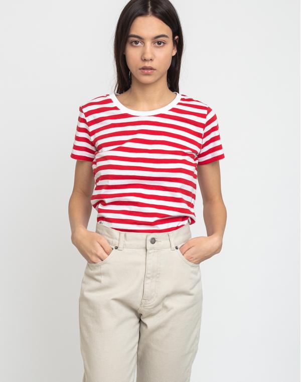 Makia Verkstad T-Shirt Red-White M