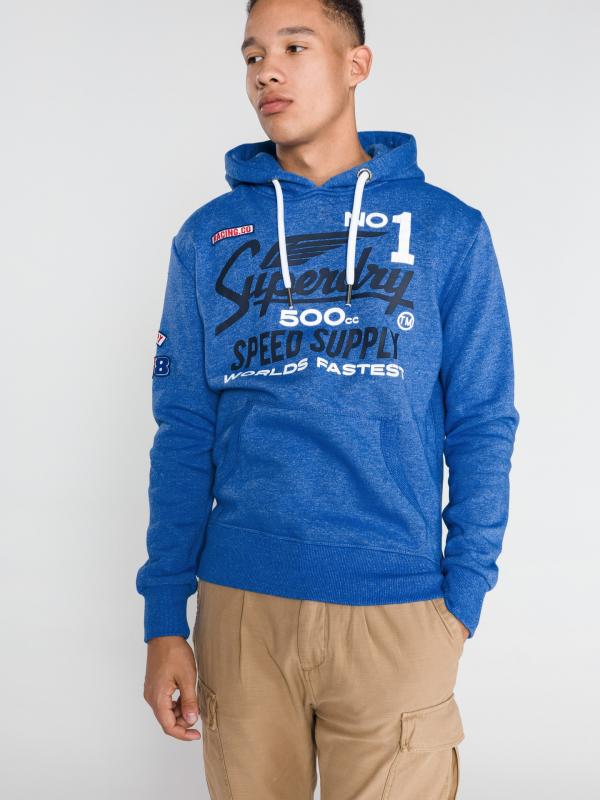 Mikina SuperDry Modrá