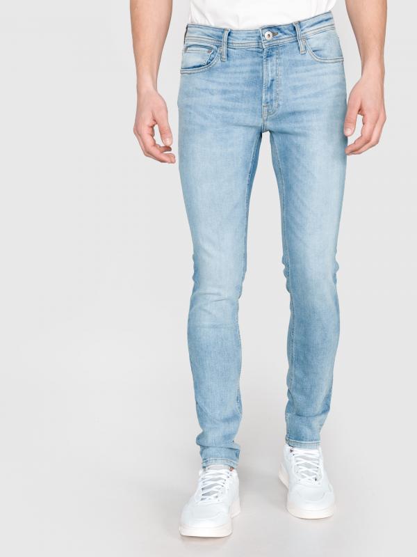 Liam Jeans Jack & Jones Modrá