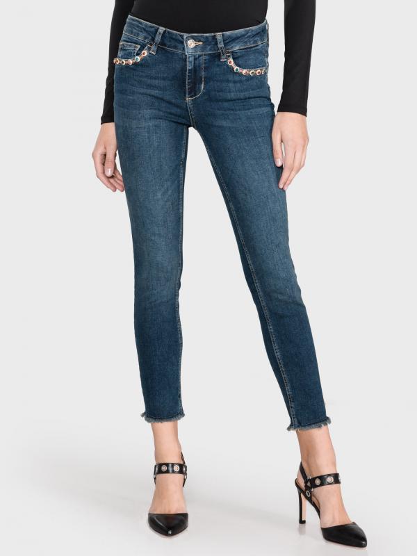 Ideal Jeans Liu Jo Modrá