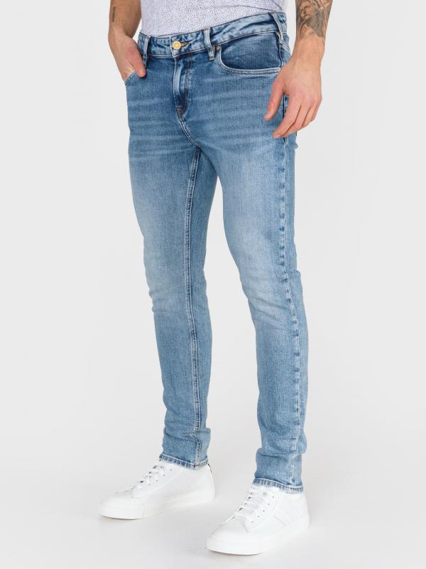 Skim Jeans Scotch & Soda Modrá