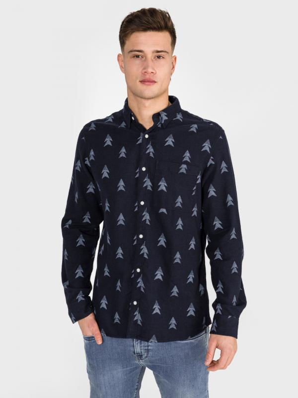 Drew Košile Jack & Jones Modrá