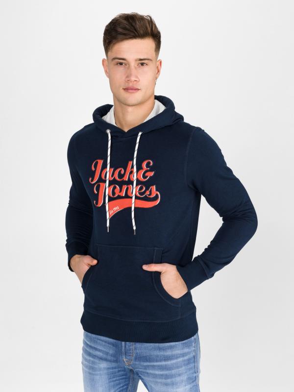 Raydon Mikina Jack & Jones Modrá