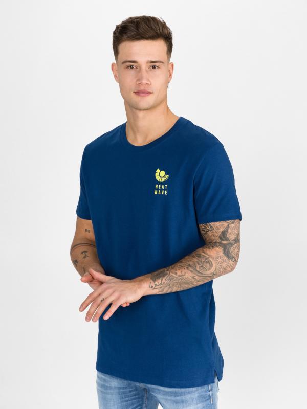 Scape Triko Jack & Jones Modrá
