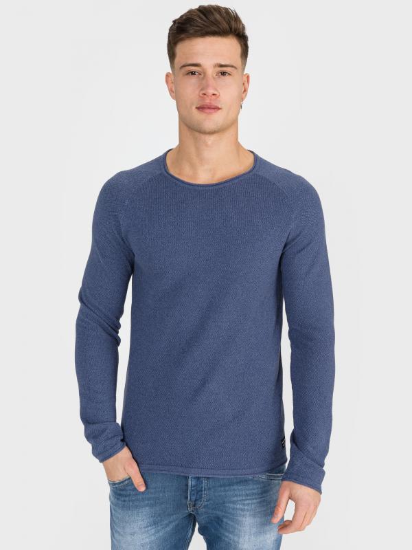 Hill Svetr Jack & Jones Modrá