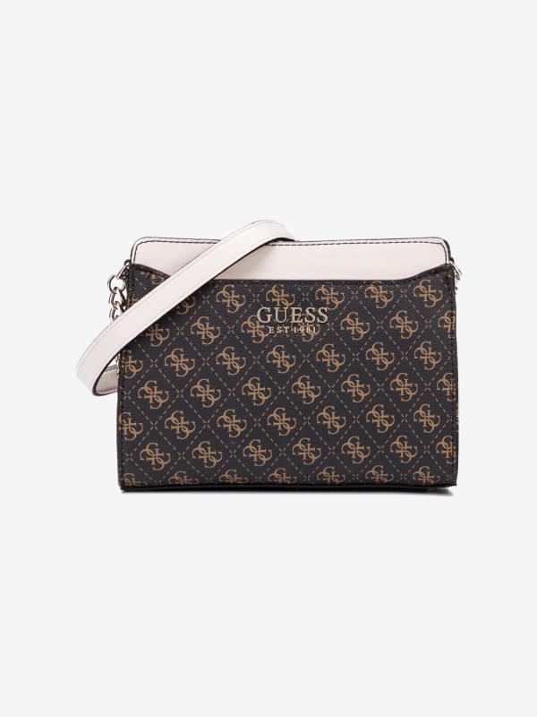 Lorenna Cross body bag Guess Hnědá