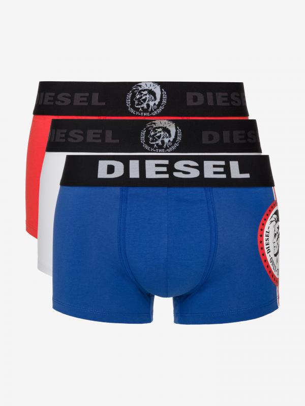 Boxerky 3 ks Diesel Modrá