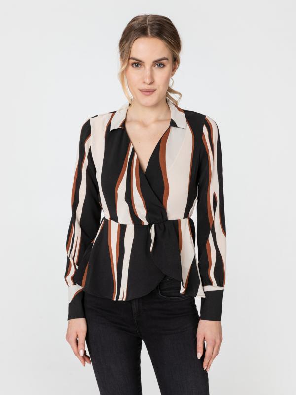 Fidela Halenka Vero Moda Černá