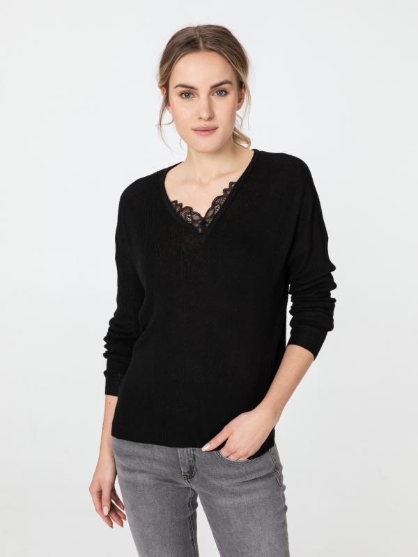 Nora Svetr Vero Moda Černá