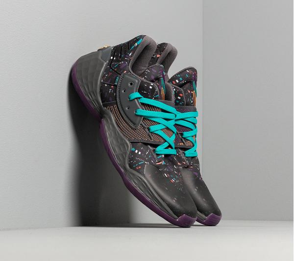 adidas Harden Vol. 4 Core Black/ Amber Tint/ Grey Six